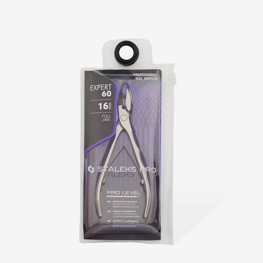 STALEKS PRO EXPERT 60 PROFESSIONAL NAIL NIPPERS 5.12 INCH 16 MM NE-60-16
