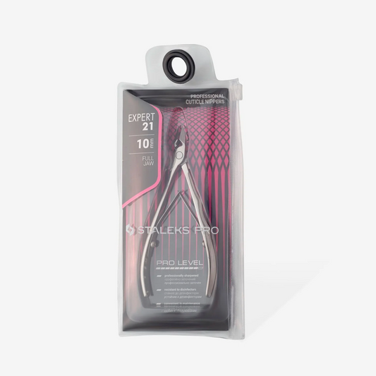 Staleks Pro Expert 21 Cuticle Nippers Jaw 10 MM NE-21-10