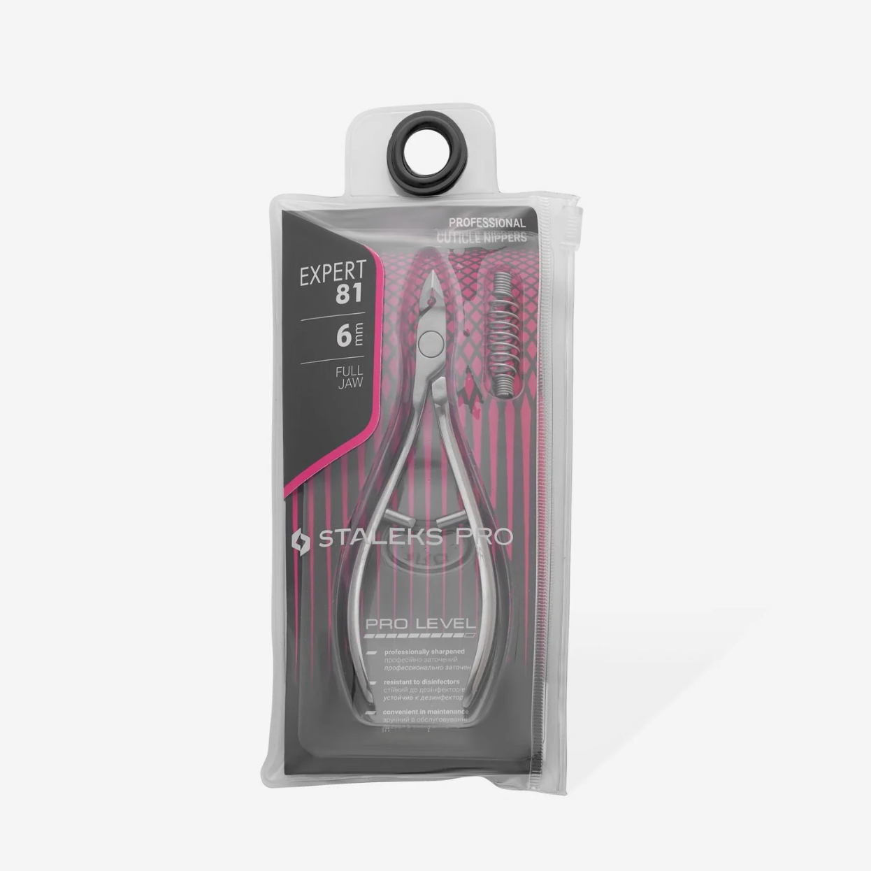 Staleks Pro Expert 81 Professional Cuticle Nippers 6 Mm Ne-81-6
