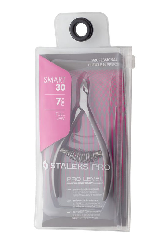 Staleks Pro Smart 30 7mm Spring Cuticle Full Jaw NS-30/7