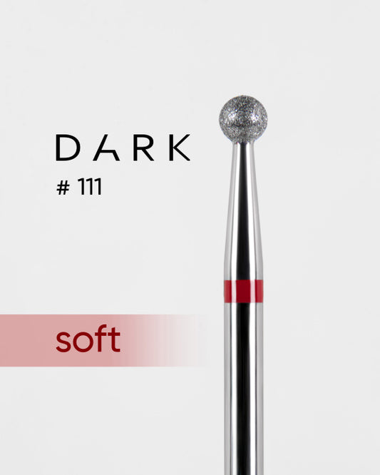 Dark Diamond Ball Bit #111 soft/red grit 030