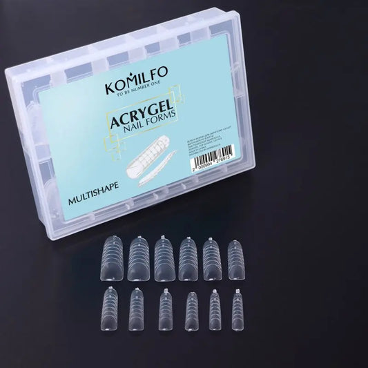 Komilfo Acrygel Nail Forms Multishape