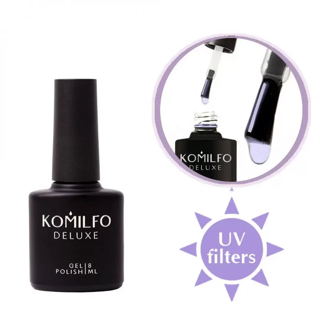Komilfo No Wipe Top With UV Filters