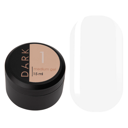 Dark Medium Gel N01 15ml (clear)