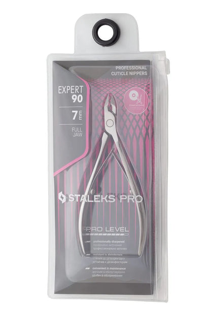 Staleks Pro Expert 90 7mm Professional Cuticle Nippers NE-90-7