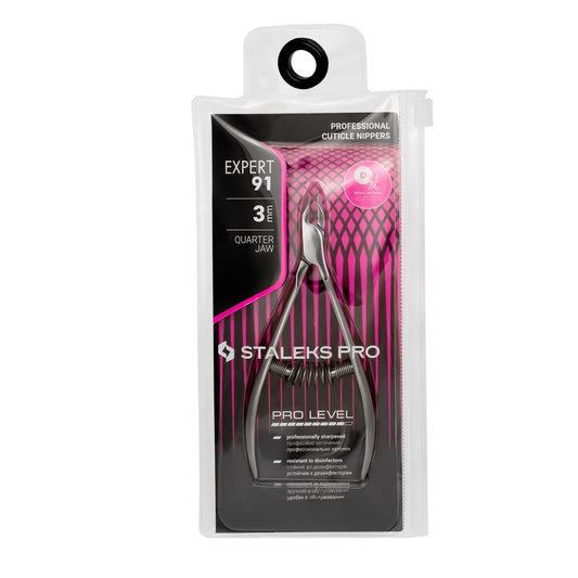 Staleks Pro Expert 91 3mm Professional Cuticle Nippers NE-91-3