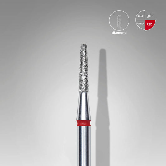 Staleks Diamond nail drill bit frustum Red EXPERT 1.8mm/8mm FA70R018/8