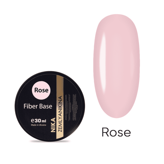 Nika Zemlyanikina Fiber Base Rose 30ml