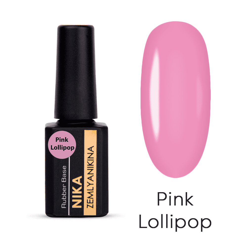 Nika  Zemlyanikina Rubber Base Pink Lollypop 15ML