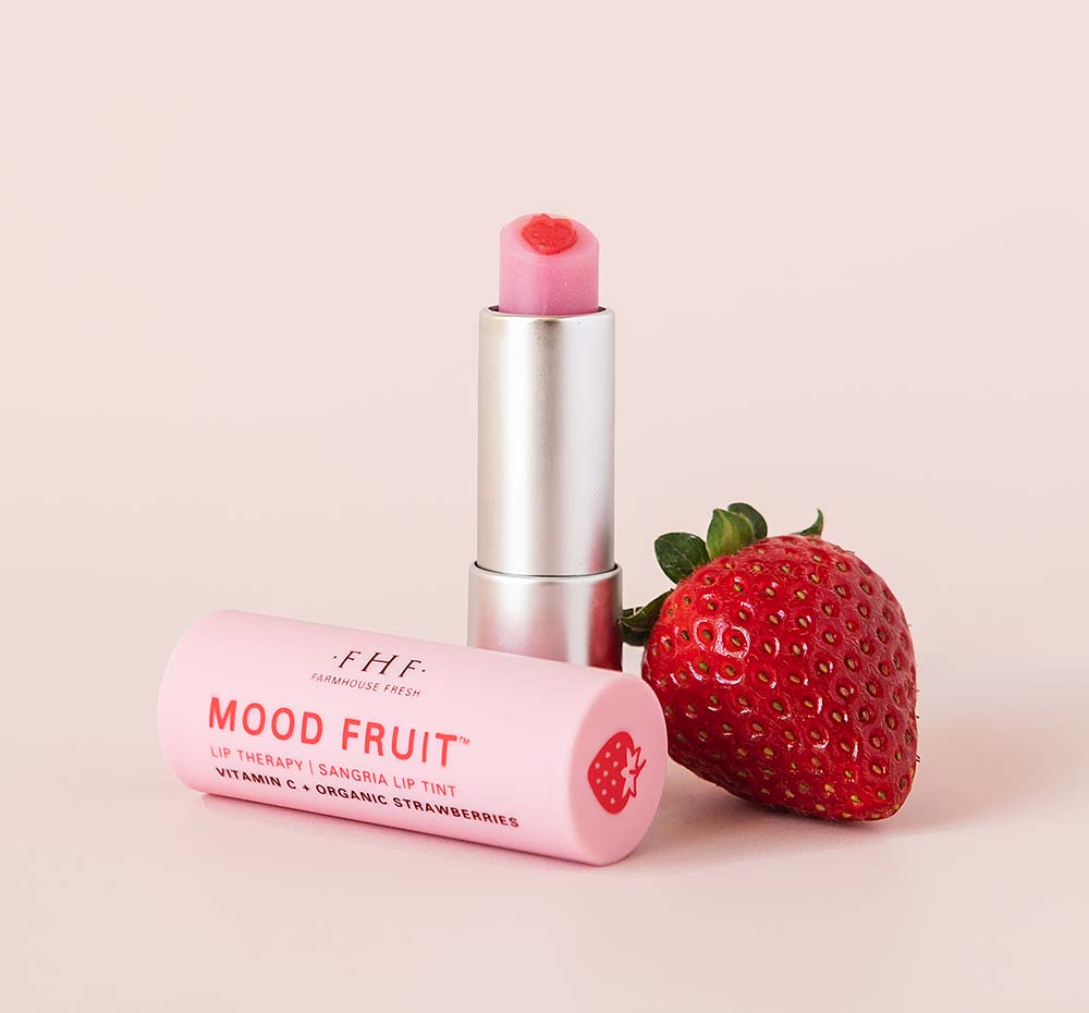 Strawberry Mood Fruit™ Lip Therapy .12 oz Farmhouse Fresh