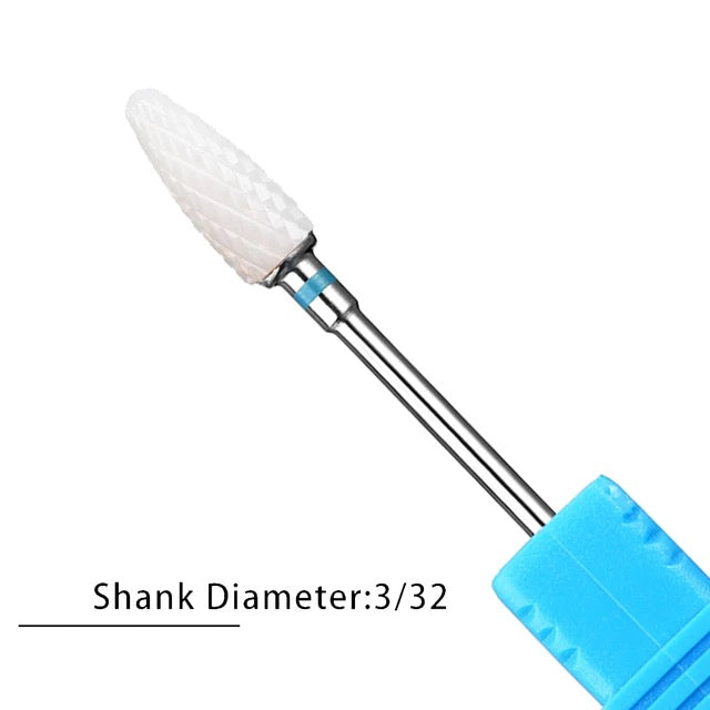 Ceramic Corn Bit for Gel Removal