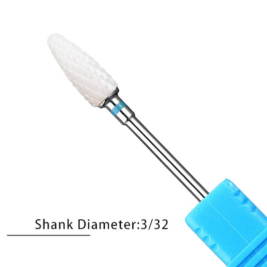 Ceramic Corn Bit for Gel Removal