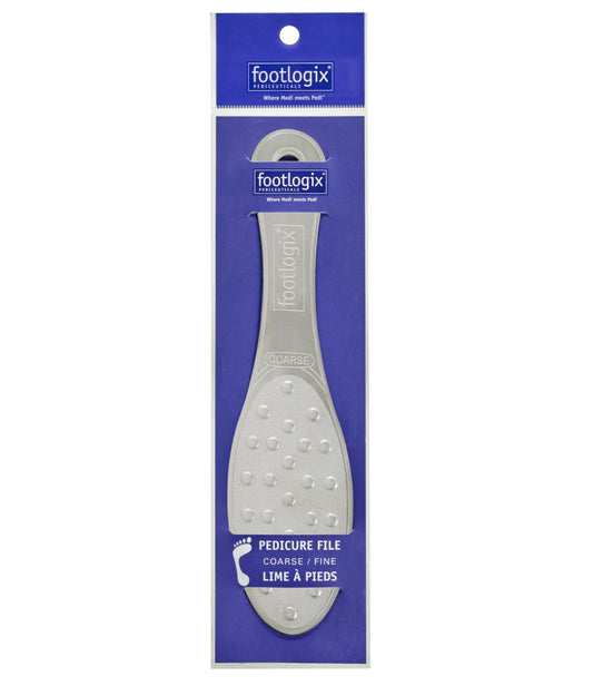 Foot File Footlogix Stainless Steel Disinfect-able Multiple Use Coarse/Fine