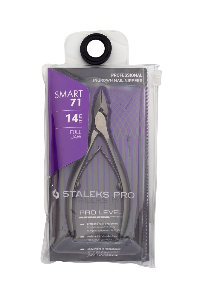 Staleks Pro Smart Ingrown Nail Nippers Full Jaw 14mm Ns-71-14
